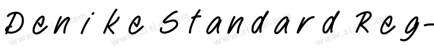 Denike Standard Reg字体转换